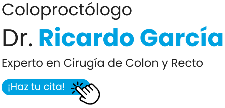 Coloproctólogo Dr. Ricardo García, experto en Cirugía de colon y recto