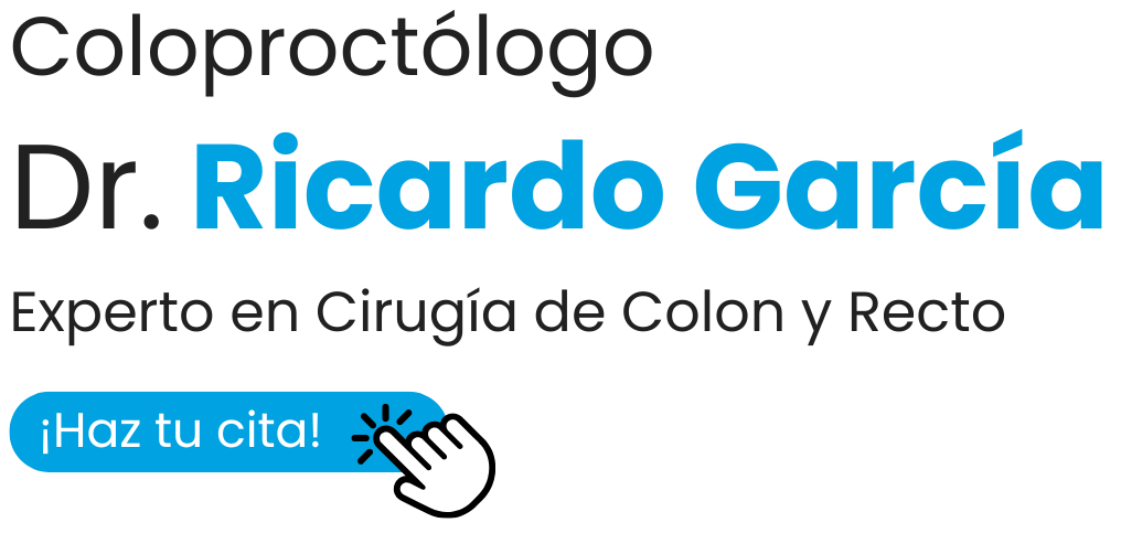 Coloproctólogo Dr. Ricardo García, experto en Cirugía de colon y recto